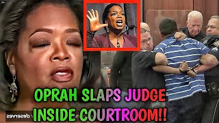 Oprah Winfrey CAUSE CHAOS In COURTROOM SLAPS JUDGE During 1st TRAIL For Links With Diddys CRIM3S [upl. by Sallyann]