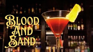 BLOOD AND SAND COCKTAIL Recipe [upl. by Tosch5]