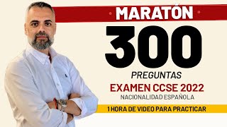 🇪🇸 Examen CCSE 2022 de Nacionalidad Española ✅📝 300 preguntas  300 respuestas  MANUAL EN VÍDEO [upl. by Nolitta]