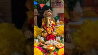 Ganpati Bappa morya 🥀❤️🌿📸📷📸 gonesh thakur status video download 4k hd 🙏🥰❤️🥀youtube viral shors [upl. by Three]