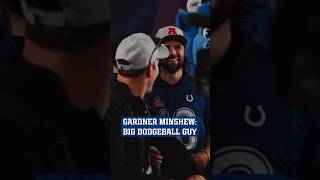 Gardner getting HYPED for Pro Bowl dodgeball probowlgames nfl colts [upl. by Evilo366]