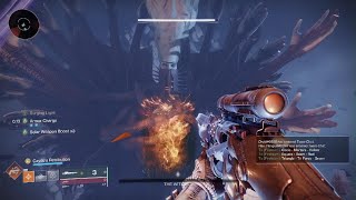 Trio Witness on Console Salvations Edge Final Boss [upl. by Delwin865]