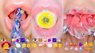 1 Hour For Sleep Relax Study Satisfying ASMR Eating Sounds Edited Compilation Mukbang [upl. by Ajam]