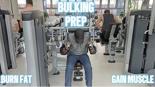 Gym Burn Fat and Gain Muscle Bulking Phase Preparation Bodybuilding Workout Fitness Motivation [upl. by Zaneski]