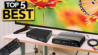 TOP 5 Best ATSC Digital Converter Box with TV Tuner  2024 Buyers Guide [upl. by Nevin495]