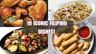 10 Iconic Filipino Dishes and Their Origins [upl. by Mile]