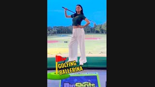 Jade Princessa  Jade The Ballerina  Golfing Ballerina  Girls Like You [upl. by Ralf265]