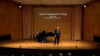 Some Enchanted Evening South Pacific  Max Kramer baritone and Mariah CarrelCoons piano [upl. by Ahsinyt385]