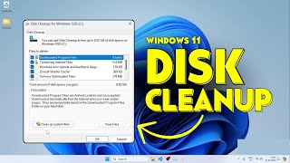 Windows Disk Cleanup  How to Clean Up C D or Other Drives on Windows 11 [upl. by Anehs]