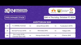 NSMQ2024 PRELIMINARY STAGE  OUR LADY OF MT CARMEL GIRLS’ SHS VS MANYA KROBO SHS VS CHEMU SHS [upl. by Dessma]