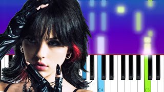 Maggie Lindemann  Scissorhands Piano Tutorial [upl. by Froemming]