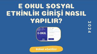 SOSYAL ETKİNLİK GİRİŞİ NASIL YAPILIR SOSYAL SORUMLULUK PROGRAMI NEDİR [upl. by Curtis319]