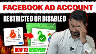 How to Recover Facebook Ad Account Disable or Restricted Permenent Solution 100 Guarantee [upl. by Niwrehs]