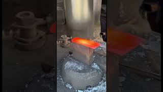 The process of forging sharp and durable kitchen knives from steel platesforging [upl. by Anoyet505]