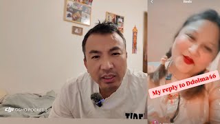 My reply to Ddolma46  Tibetan YouTuber  Tibetan Vlogger  Switzerland 🇨🇭 2024 [upl. by Peterus]