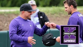 Kansas State Baseball Preview  KState coach Pete Hughes speaks with Cole Carmody [upl. by Nylidam]