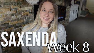 SAXENDA WEEK 8 UPDATE  SAXENDA WEIGHT LOSS BEFORE AND AFTER REVIEW [upl. by Wappes]