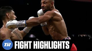 Kell Brook Highlight Reel KO of Amir Khan Ends Rivalry in 6th Round  FIGHT HIGHLIGHTS [upl. by Enaled]