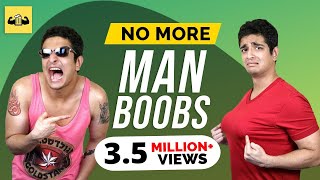 Say BYE To MAN BOOBS  How To Remove Chest Fat amp Puffy Nipples  Gynecomastia Explained  BeerBiceps [upl. by Inoy]