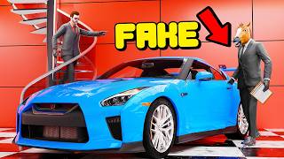 Fake Dealership Employee Steals Cars In GTA 5 RP [upl. by Zonnya]