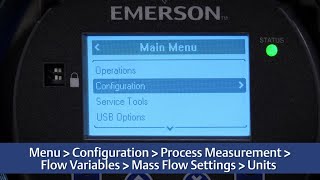 Micro Motion Coriolis Meter Characterization and Configuration Using the Transmitter Display [upl. by Thgiwed]