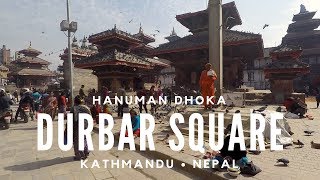 Kathmandu Durbar Square • Hanuman Dhoka • Nepal  JOEJOURNEYS [upl. by Vevay]