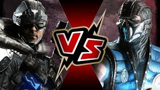 Captain Cold VS SubZero MORTAL KOMBAT  BATTLE ARENA [upl. by Annay]