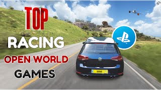 Top 10 PS4 Open World Racing Games 2022 [upl. by Merta]