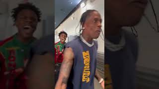 Who won speed or travis🤣 ishowspeed travisscott shortvideo video IShowSpeed TravisScottXX [upl. by Costanza]