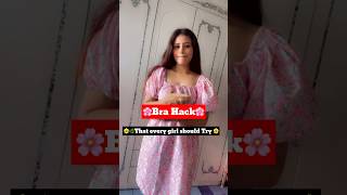 Bra hack every girl must know viral shortsvideo ytshorts stylingtips [upl. by Eliathan417]