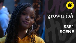 grownish Season 3 Premiere  Sky Meets Someone New  Freeform [upl. by Roer]