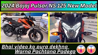 2024 Bajaj Pulsar NS 125 Digital Meter amp Led Headlight Model Detailed Review Price and Features [upl. by Joacimah]