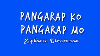 Zephanie Dimaranan  Pangarap Ko Pangarap Mo [upl. by Fineberg]