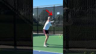 Tennis OneHanded Backhand Swingpath tennis tennistechnique [upl. by Eniamzaj858]