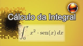 Integração por partes de x²senx de 0 até pi [upl. by Resay30]