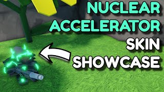 NUCLEAR ACCELERATOR MISSION QUEST SKIN SHOWCASE  ROBLOX TOWER DEFENSE SIMULATOR [upl. by Deraj]