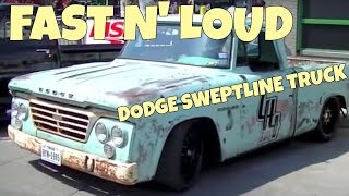 FAST N LOUD DODGE SWEPTLINE TRUCK  Gas Monkey Garage [upl. by Vacuva381]