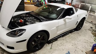 Corvette Overheating After UD Pulley Install  C6 Corvette Build [upl. by Jephthah]