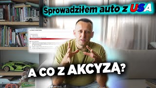 Jak online opłacić akcyzę za auto z USA [upl. by Treboh]