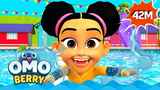 ⚠️ Safety Series  OmoBerry  Water Safety Fire Safety amp Street Safety Learning Videos For Kids [upl. by Pinkham344]