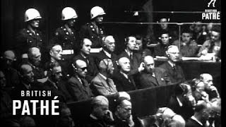 Nuremberg Trials  Verdicts 1946 [upl. by Iznik583]