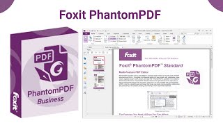 Foxit PhantomPDF  Foxit PDF Editor [upl. by Auka822]