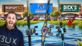 Testing the BEST Budget Fishing Combo from each Store Which one is BEST [upl. by Fradin]