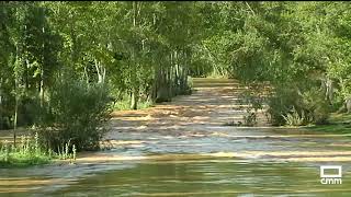 Aumento del nivel del río Tajo a su paso por Trillo Guadalajara [upl. by Higbee]