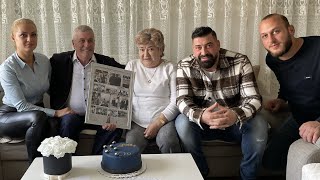 Surpriza nga Gurbeti  Familjarët Surpriz për Babin e tyre [upl. by Yawnoc]