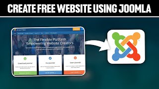 How To Create Free Website Using Joomla 2024 Full Tutorial [upl. by Natal621]