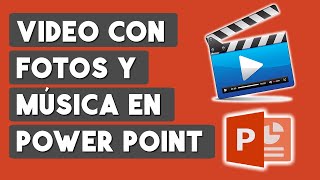 Como Hacer un Video en Power Point con Fotos y Musica [upl. by Ahsinrats]