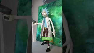 Rick amp Morty Tin Foil Sculpture rickandmorty art diy diycrafts sculpture aluminiumfoil [upl. by Dusa]