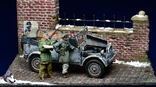 135 scale realistic WWII Diorama [upl. by Newman]