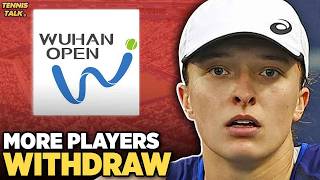 More Players Withdraw from Wuhan Open 2024  Tennis News [upl. by Gnas]